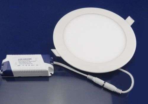 LED Ceiling Lights 12W 220V Round Panel Complete with Fittings + Driver / PSU. Collections allowed