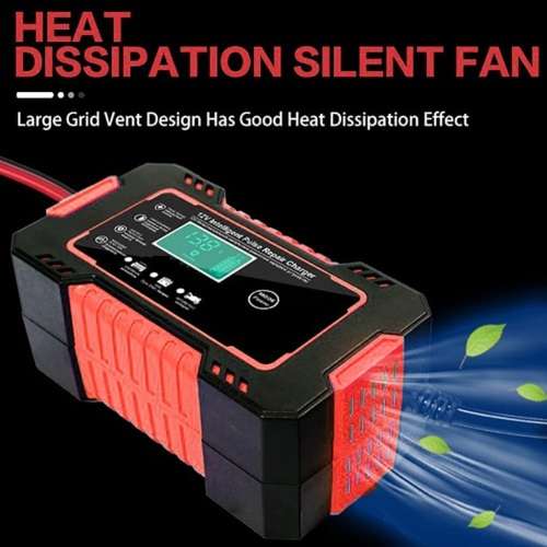 Automatic Battery Charger 12V 6A Smart Pulse Repair LCD Battery Charger. Collections are allowed