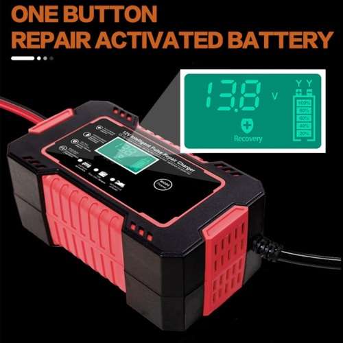 Automatic Battery Charger 12V 6A Smart Pulse Repair LCD Battery Charger. Collections are allowed