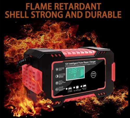 Automatic Battery Charger 12V 6A Smart Pulse Repair LCD Battery Charger. Collections are allowed