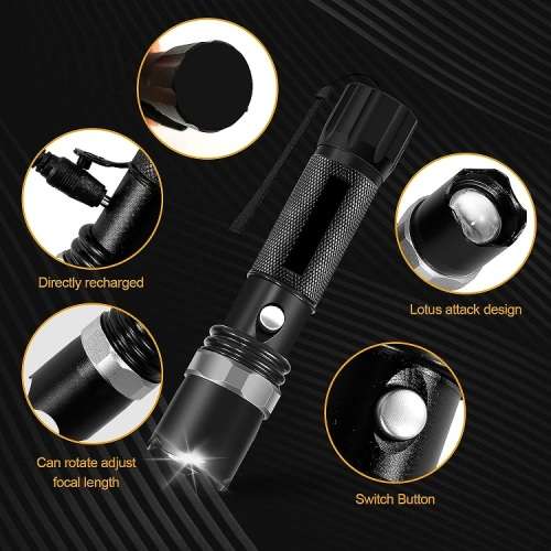 Hand-Held Rechargeable LED Traffic Safety Wand Signal Light and Torch. Collections Are Allowed.