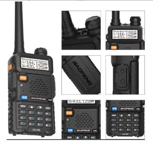 BAOFENG UV-5R Walkie Talkie VHF UHF Dual Band 8W Handheld Two Way Radio. Collections Allowed.
