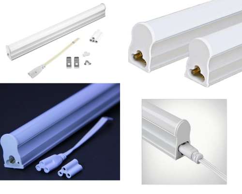 LED Integrated T5 Tube Lights 220V Frosted Cover with Mounting Accessories. Collections Are Allowed.