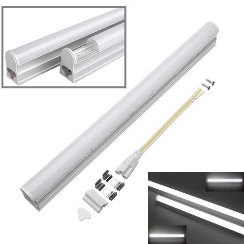 LED Integrated T5 Tube Lights 220V Frosted Cover with Mounting Accessories. Collections Are Allowed.