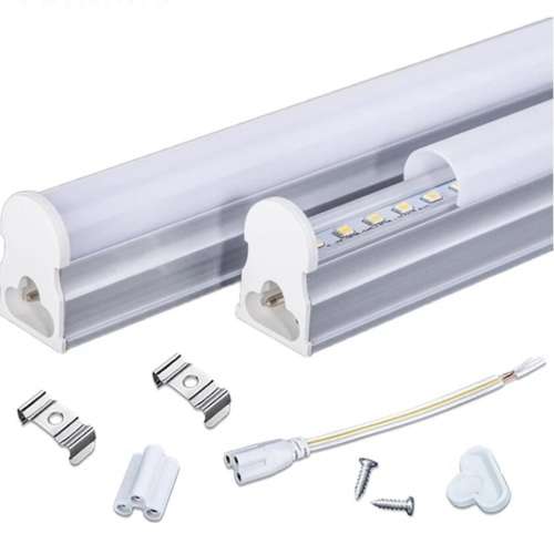 LED Integrated T5 Tube Lights 220V Frosted Cover with Mounting Accessories. Collections Are Allowed.