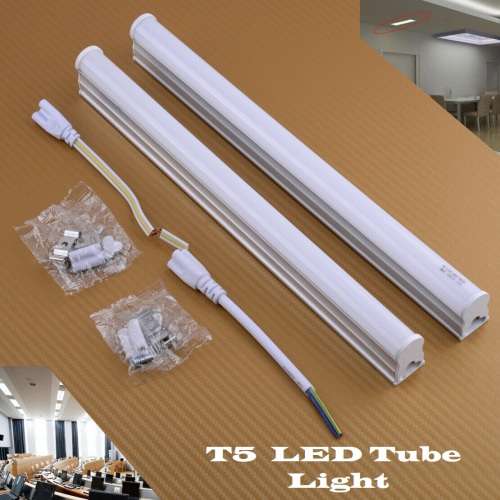 LED Integrated T5 Tube Lights 220V Frosted Cover with Mounting Accessories. Collections Are Allowed.