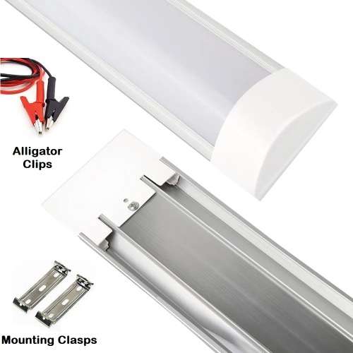 12Volts LED Batten Lights: Ideal For Use As Loadshedding Tube Lamps. Collections Allowed.