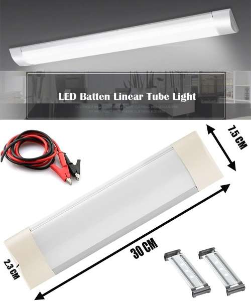 12Volts LED Batten Lights: Ideal For Use As Loadshedding Tube Lamps. Collections Allowed.
