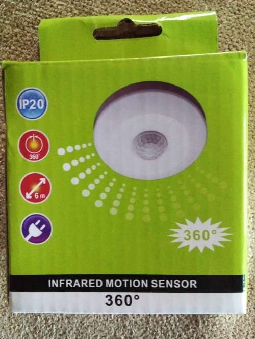 BARGAIN 360° PIR Motion Sensor Detector Switch For Various Automation Systems. Collections Allowed