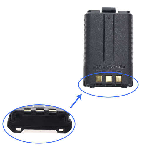 Baofeng UV-5R Two Way Walkie Talkie Ham Radio Transceiver Batteries. Collections Are Allowed.