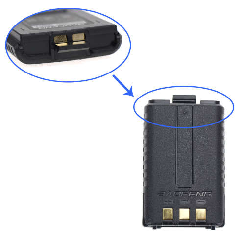 Baofeng UV-5R Two Way Walkie Talkie Ham Radio Transceiver Batteries. Collections Are Allowed.