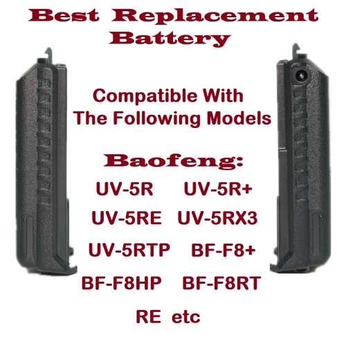 Baofeng UV-5R Two Way Walkie Talkie Ham Radio Transceiver Batteries. Collections Are Allowed.