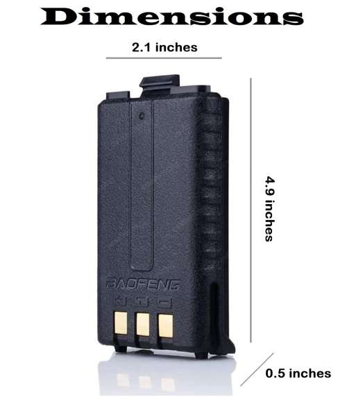 Baofeng UV-5R Two Way Walkie Talkie Ham Radio Transceiver Batteries. Collections Are Allowed.