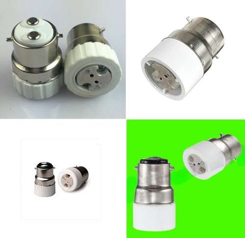 Light Bulb Socket Converters / Adapters (Adaptors) B22 Male To MR16 Female. Collections Are Allowed.