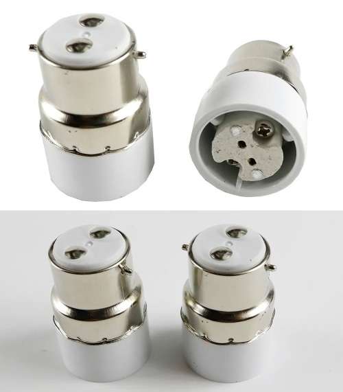 Light Bulb Socket Converters / Adapters (Adaptors) B22 Male To MR16 Female. Collections Are Allowed.