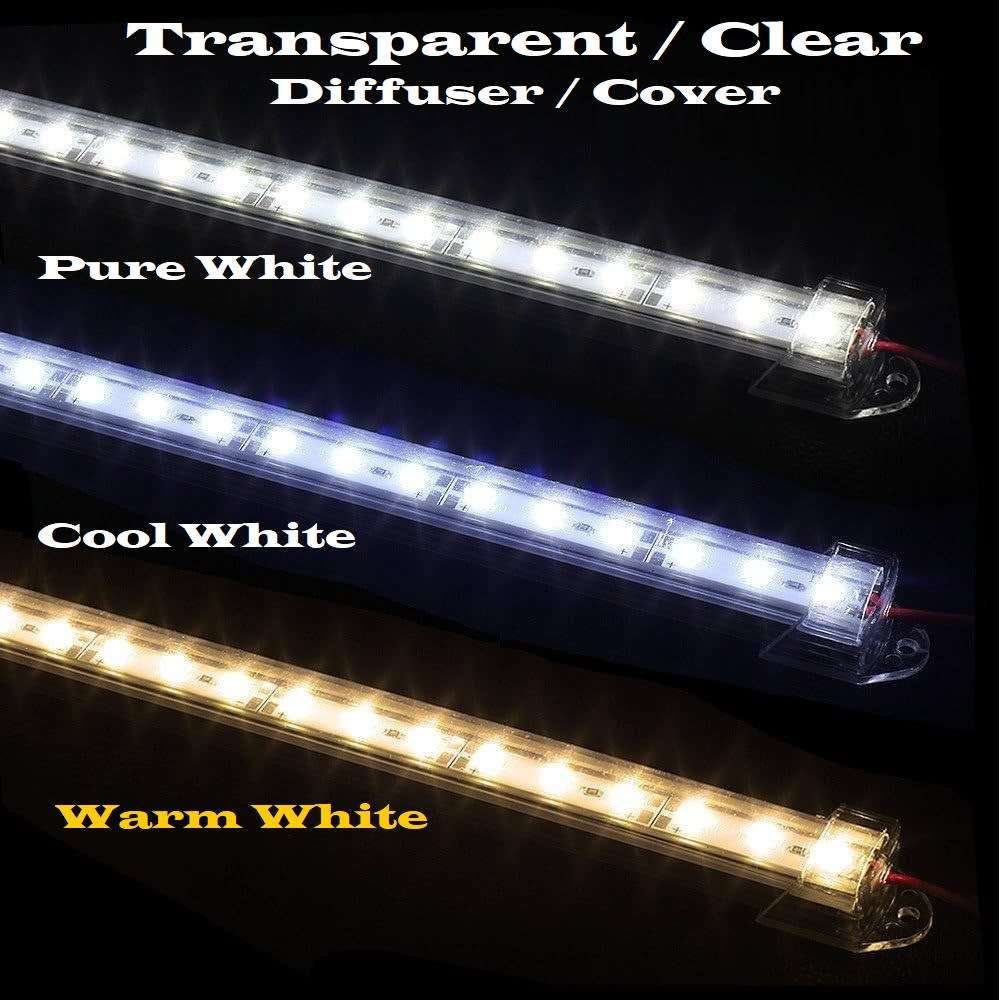Very Long 1200mm LED Tube Lights 12Volts Aluminium Rigid Strip Lights. Collections Are Allowed.