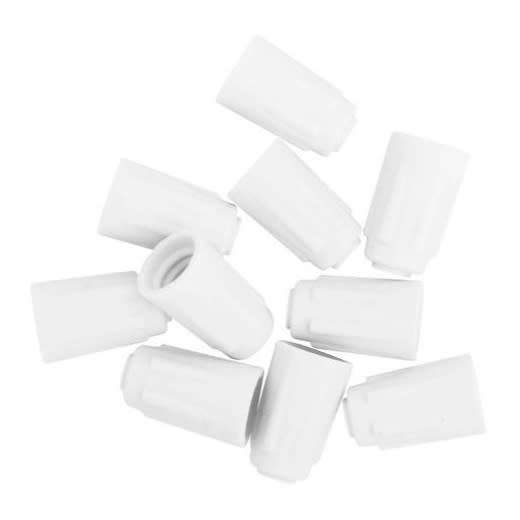 Normal Porcelain Scruits Electrical Connectors Pack of 20 (19mm x 11mm x 11mm). Collections Allowed.