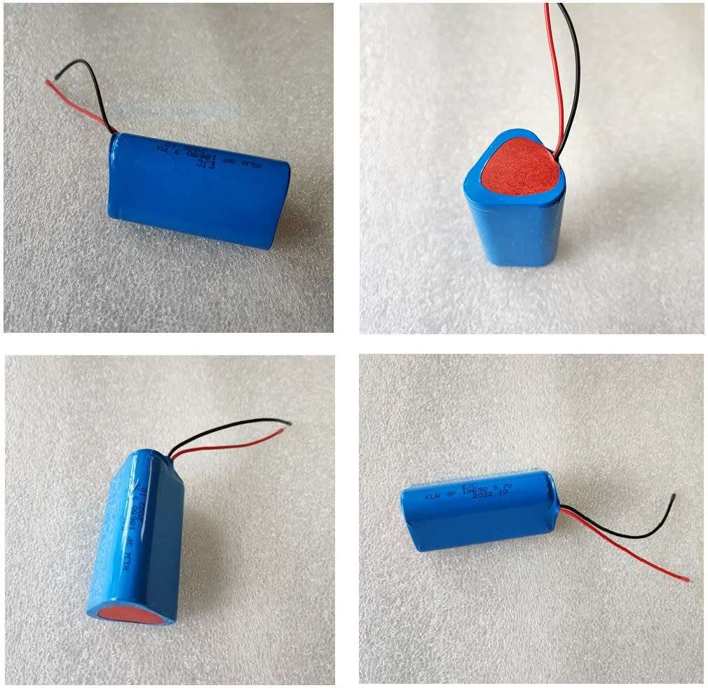 Rechargeable 18650 Battery Triangle Pack 3.7V 3-Cells. Light Duty Applications. Collections Allowed.