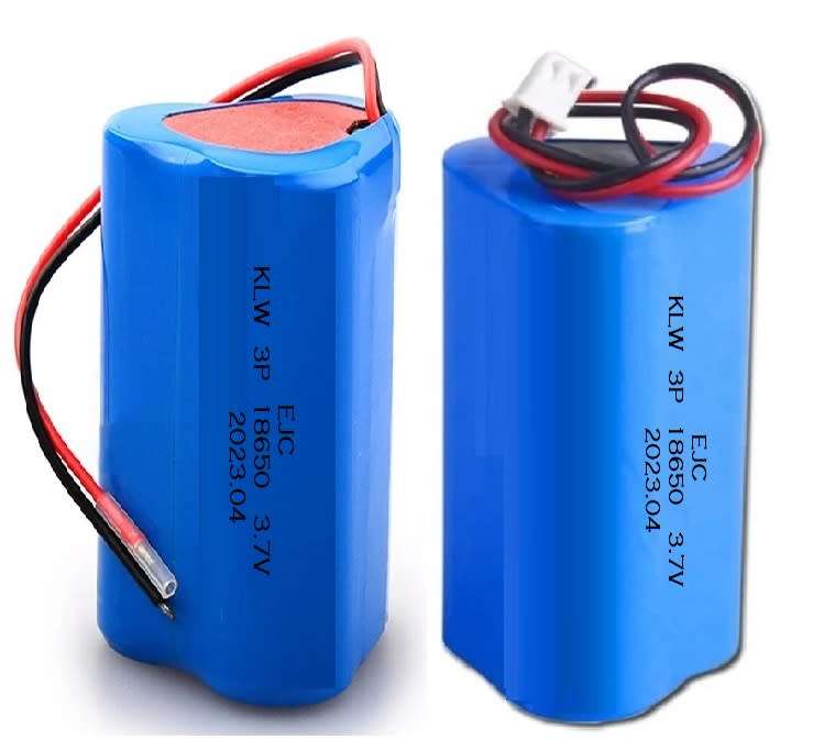 Rechargeable 18650 Battery Triangle Pack 3.7V 3-Cells. Light Duty Applications. Collections Allowed.