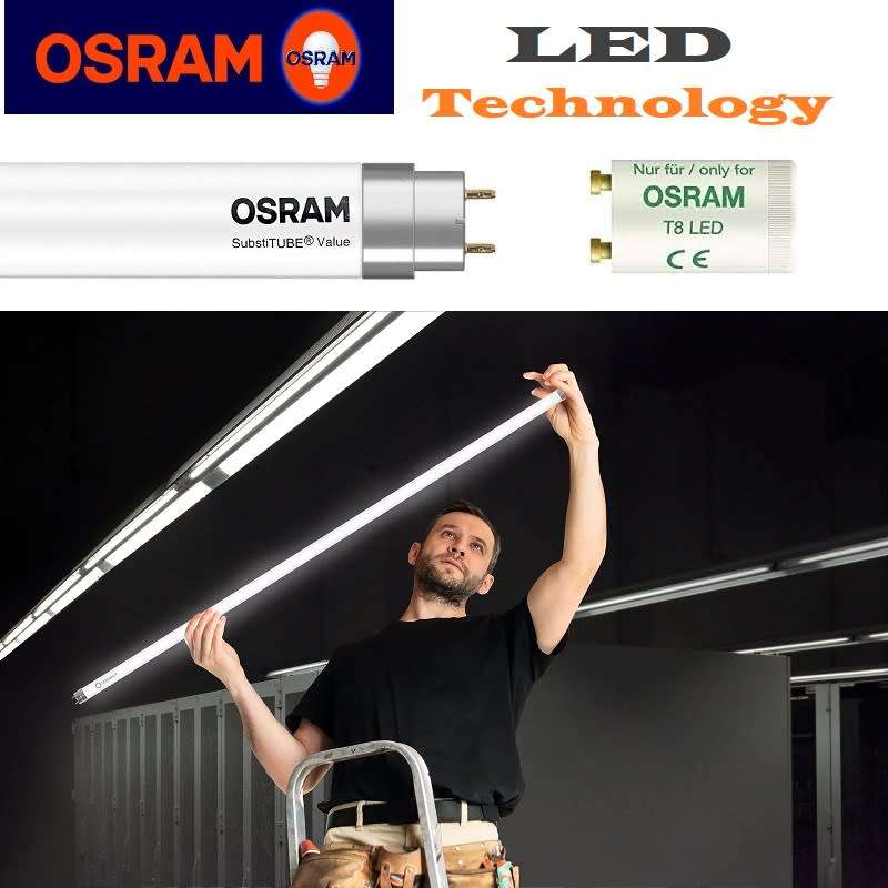 Direct Replacement for Fluorescent Tube. 25x OSRAM 5ft 1500mm LED T8 Tube Lights. Collection Allowed