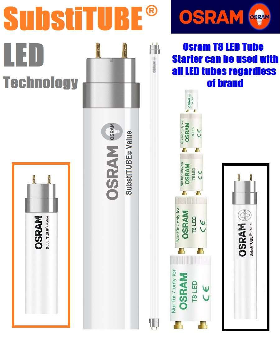 Direct Replacement for Fluorescent Tube. 25x OSRAM 5ft 1500mm LED T8 Tube Lights. Collection Allowed