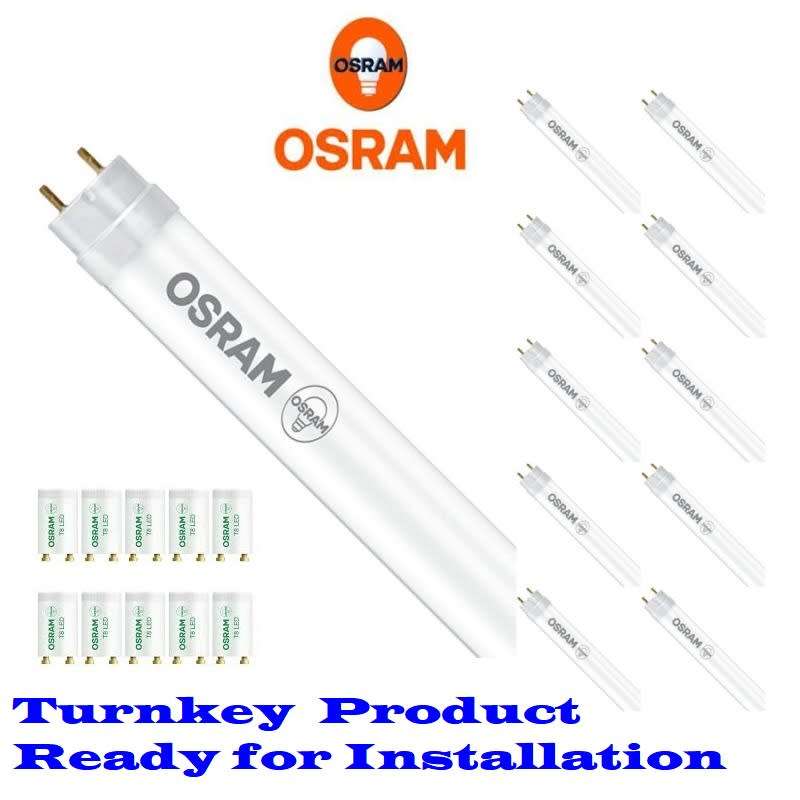 Direct Replacement for Fluorescent Tube. 25x OSRAM 5ft 1500mm LED T8 Tube Lights. Collection Allowed