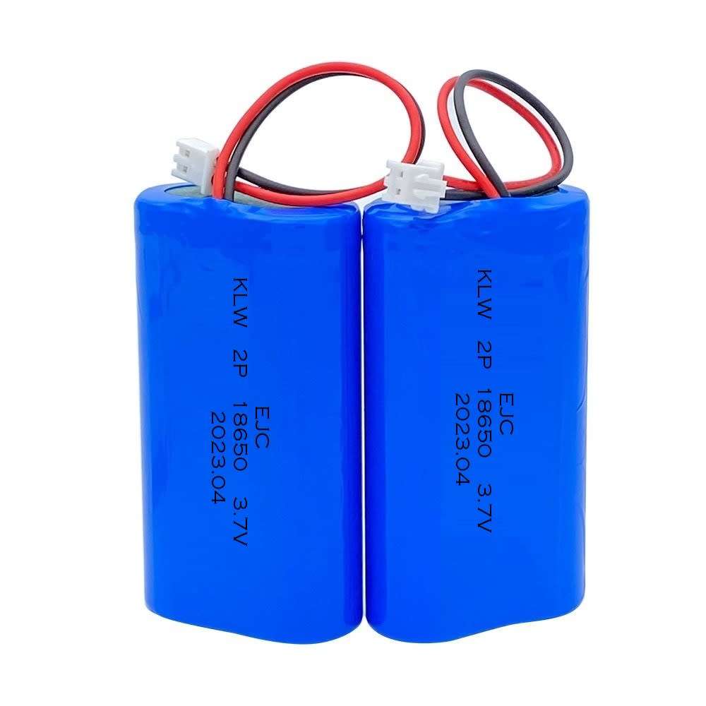 Rechargeable 18650 Battery Twin Pack 3.7V 2-Cells Pack Light Duty Applications. Collections Allowed.
