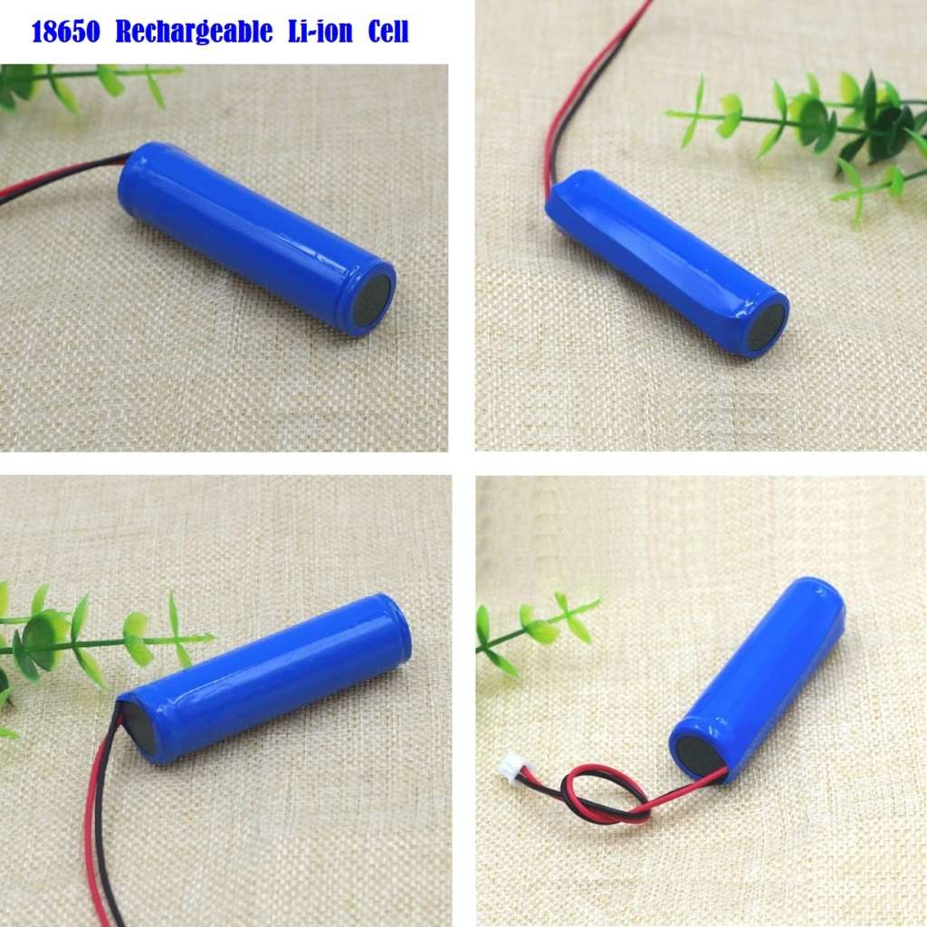 Rechargeable 18650 Wired Battery/Cell 3.7V 1700mAh. With Or Without JST XH Plug. Collections Allowed