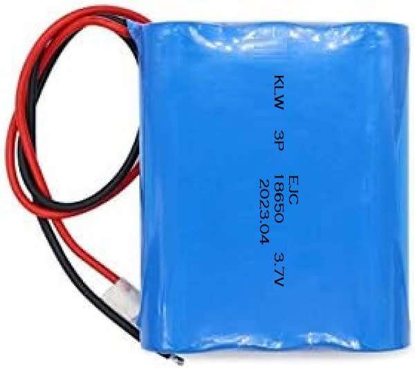 Rechargeable 18650 Battery Triple Pack 3.7V 3-Cells. Light Duty Applications. Collections Allowed.