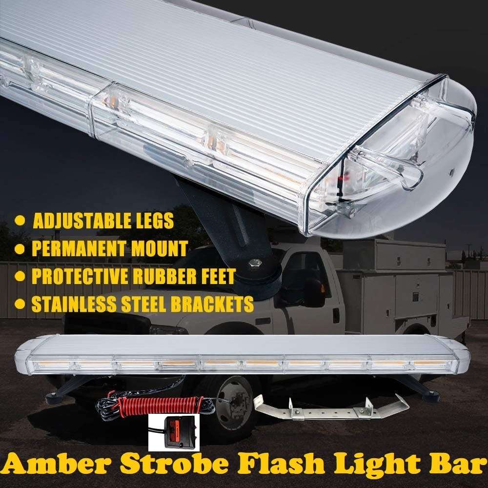LED Security Vehicle Roof Top Emergency Hazard Warning Flash Strobe Light Bar. Collections Allowed.