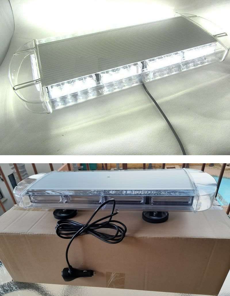 Security Car Roof Top COB LED Emergency Hazard Warning Flash Strobe Light Bar. Collections Allowed.