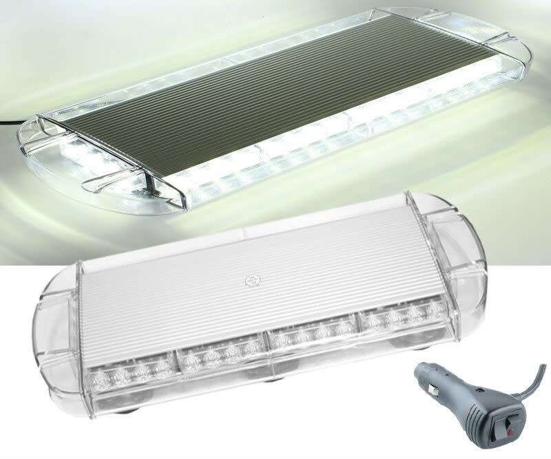 Security Car Roof Top COB LED Emergency Hazard Warning Flash Strobe Light Bar. Collections Allowed.