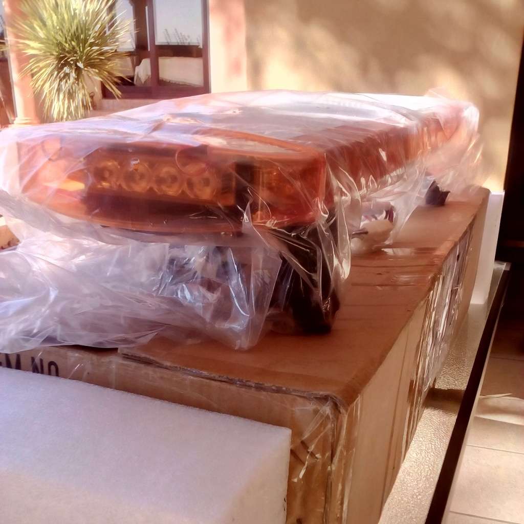 Breakdown Recovery Tow Truck Vehicle Strobe Roof Top Warning Flash Light Bar. Collections Allowed.