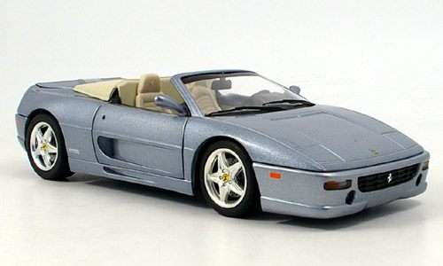 Ferrari F355 Spider, Silver (by Hotwheels Mattel)
