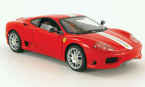 Limited Edition Ferrari Challenge Stradale, Red 1:18 (by Hotwheels Mattel)