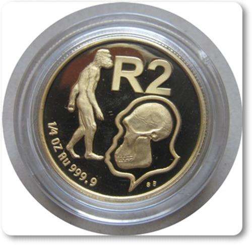 Mrs Ples 1/4 Ounce Gold