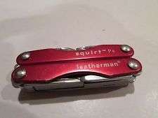 Leatherman Multi Tool Squirt P4, red , with Pliers