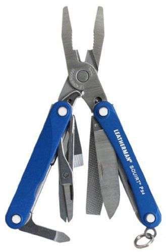Leatherman Multi Tool Squirt Ps4, (Blue)