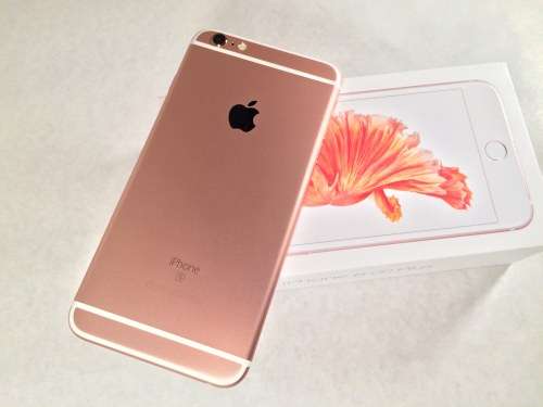 APPLE IPHONE 6s PLUS 16GB ROSE GOLD WITH BOX AND ACCESSORIES