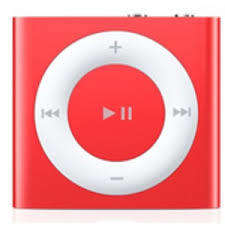 Original Apple iPod shuffle 2GB - Red - In Box with iPhone earpods