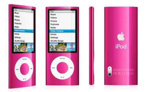 Apple iPod Nano 5th Gen - 8GB -Electric Pink - With Camera includes Brand New Accessories