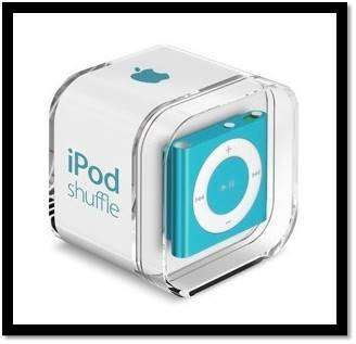 Original Apple iPod shuffle 2GB - Blue Edition - 10/10 - In Box with Brand New Yurbuds worth R600