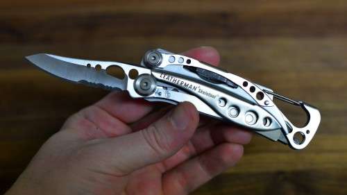 Leatherman Skeletool - Silver - 8 tools in one - Leave Nothing Undone