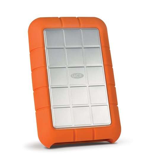 Authentic LaCie Rugged Drive 500GB 7200RPM External Hard Drive - FW800 / USB3.0 Retails for R2145