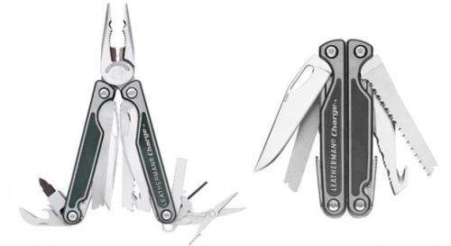 Leatherman Charge - With Authentic Leatherman Leather Pouch - 17 Tools in 1 - Leave Nothing Undone