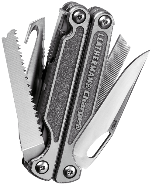 Leatherman Charge - With Authentic Leatherman Leather Pouch - 17 Tools in 1 - Leave Nothing Undone