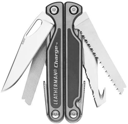 Leatherman Charge - With Authentic Leatherman Leather Pouch - 17 Tools in 1 - Leave Nothing Undone