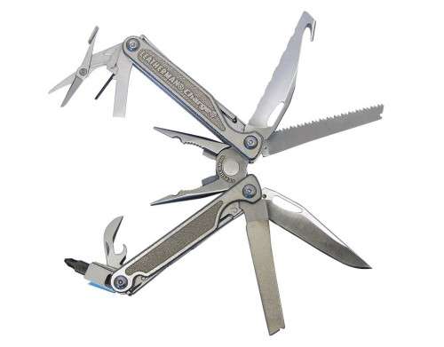 Leatherman Charge - With Authentic Leatherman Leather Pouch - 17 Tools in 1 - Leave Nothing Undone