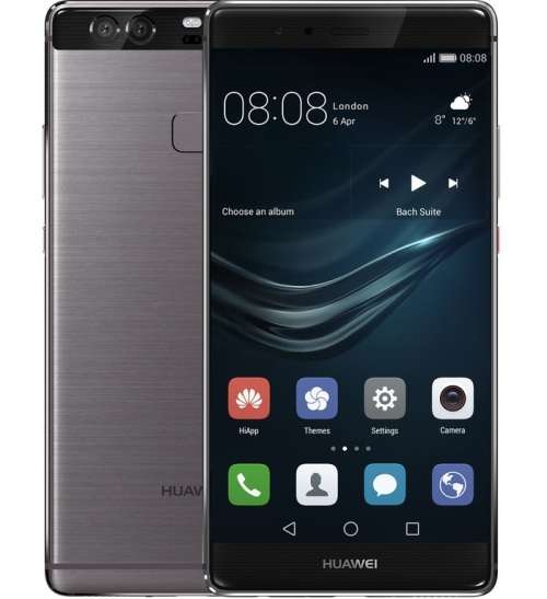 Huawei P9 (Plus) 64GB Titanium Grey, 5.2" - Dual 12 MP, f/2.2, 27 mm, Leica optics (9+/10)