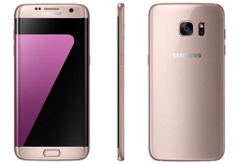 Samsung Galaxy S7 Edge - Rose Gold - 32GB - up to 288GB - 4K Video Recording - In Box